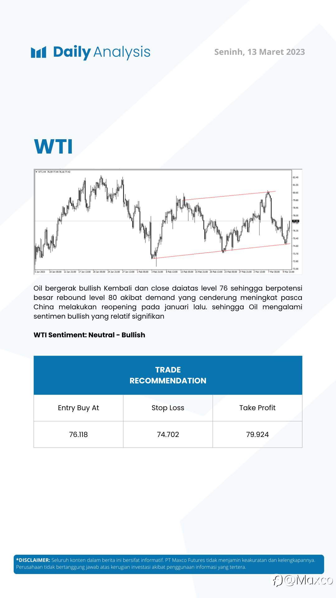 Daily Analysis 13/3
