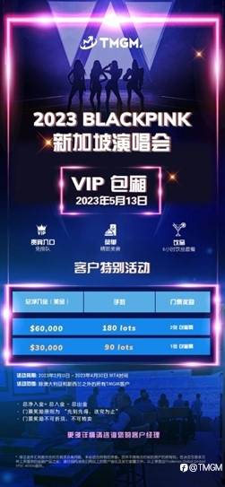 粉墨登场！ TMGM集团BP新加坡演唱会企划升级！