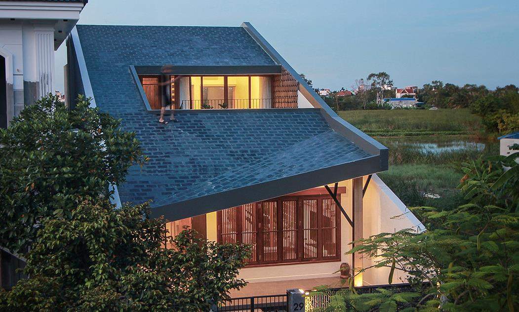Tại sao nhà mái dốc lại được yêu thích?