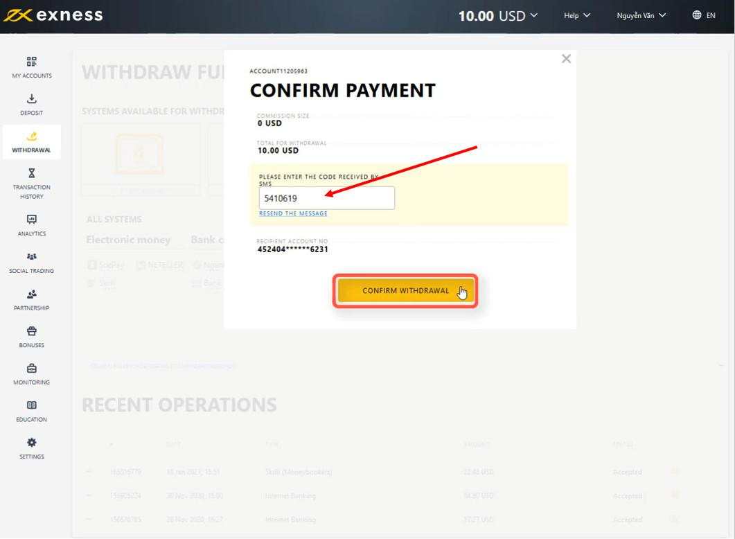 Cách rút tiền từ Metatrader 4 (MT4) chi tiết & Có tốn phí không?