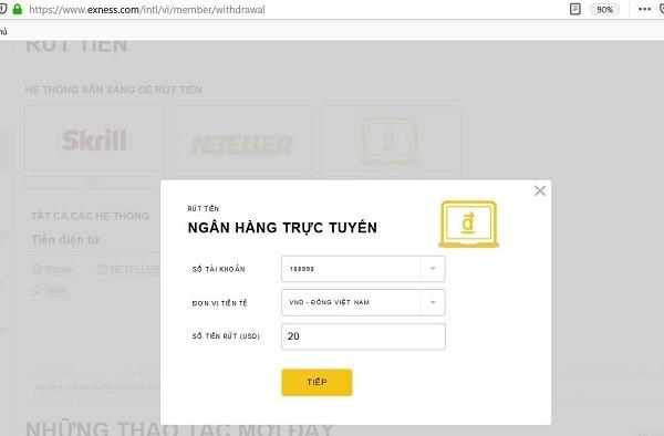 Cách rút tiền từ Metatrader 4 (MT4) chi tiết & Có tốn phí không?