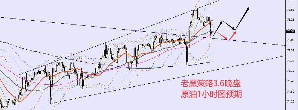老黑策略：3.6晚盘外汇、黄金、原油分析策略