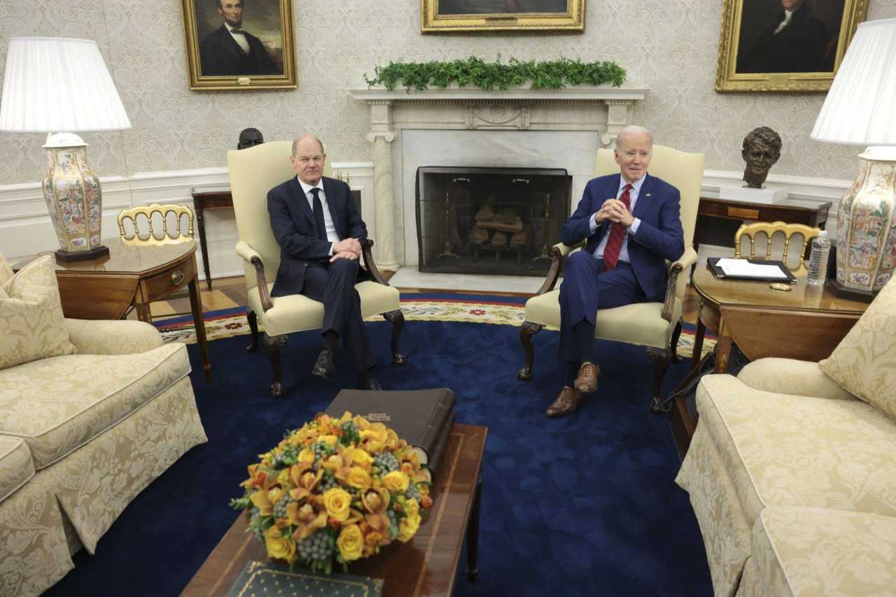 Ông Biden nói gì khi tiếp đón Thủ tướng Đức ở Nhà Trắng?