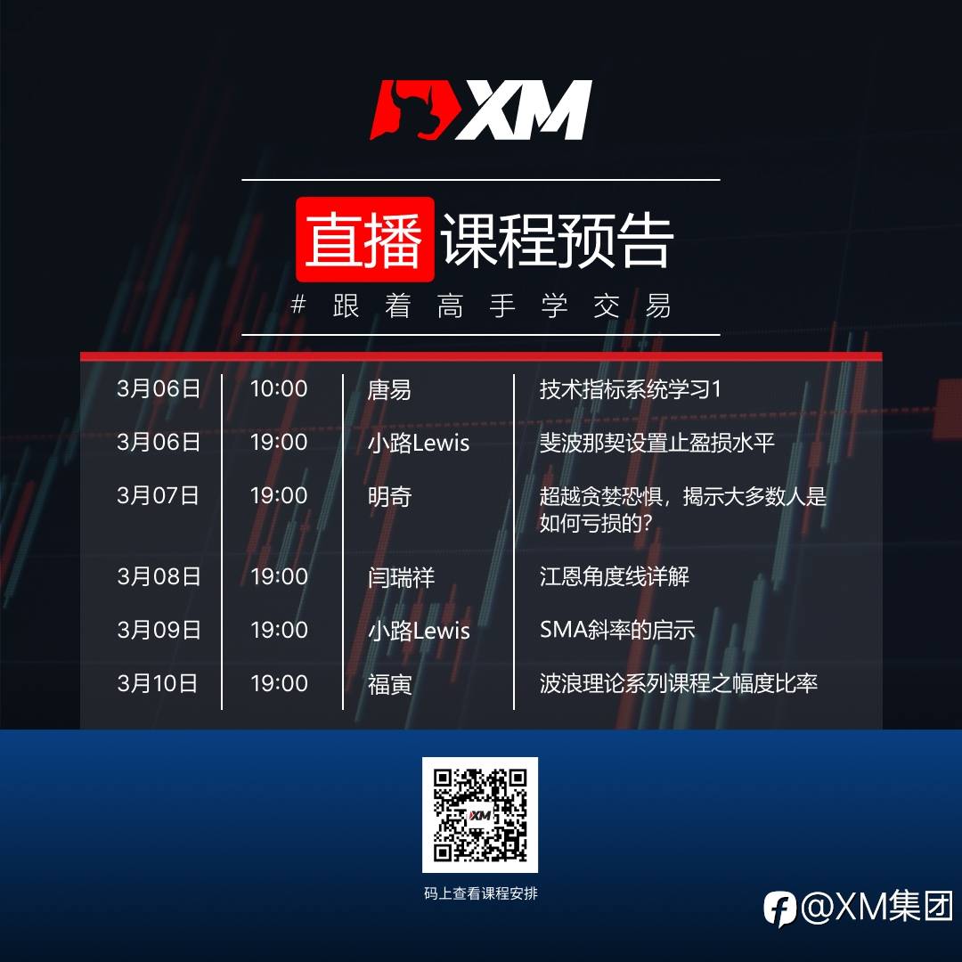 中文在线直播课程，本周预告（3/6-3/10）