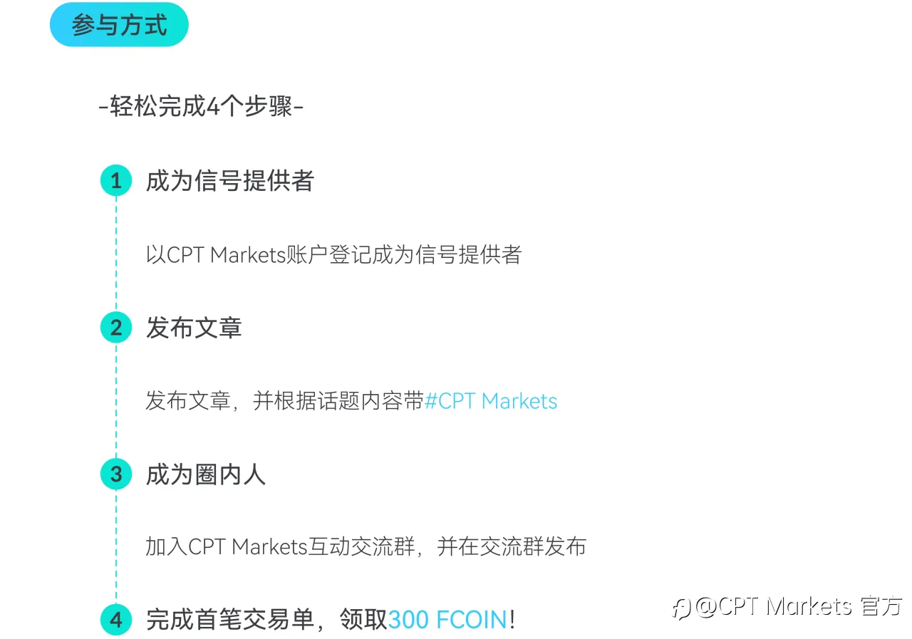 CPT Markets 信号召集令，FCOIN等你拿！