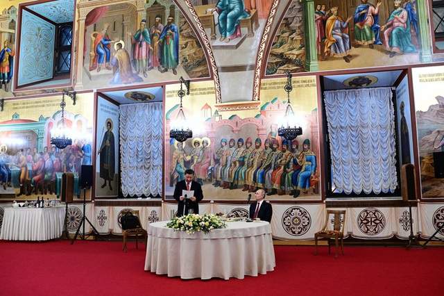 Quang cảnh điện Kremlin lộng lẫy trong cuộc gặp cấp cao Nga - Trung Quốc