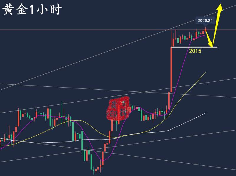 万锦晟4.5黄金强势破高今日继续多，黄金空单被套怎么办？