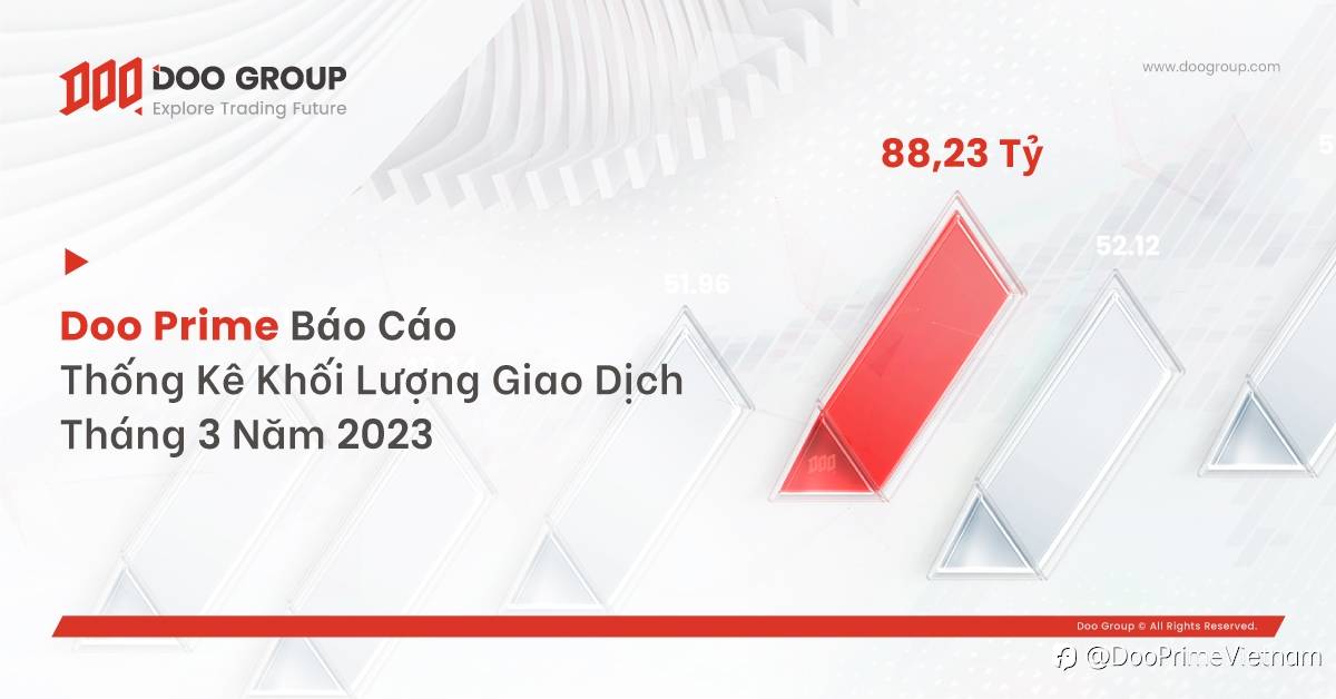 Doo Prime Báo Cáo Khối Lượng Giao Dịch Tháng 3 Năm 2023