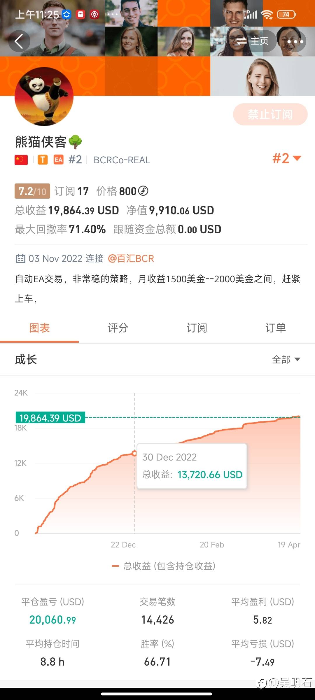 半年前平台给我推送的账号现状如何?