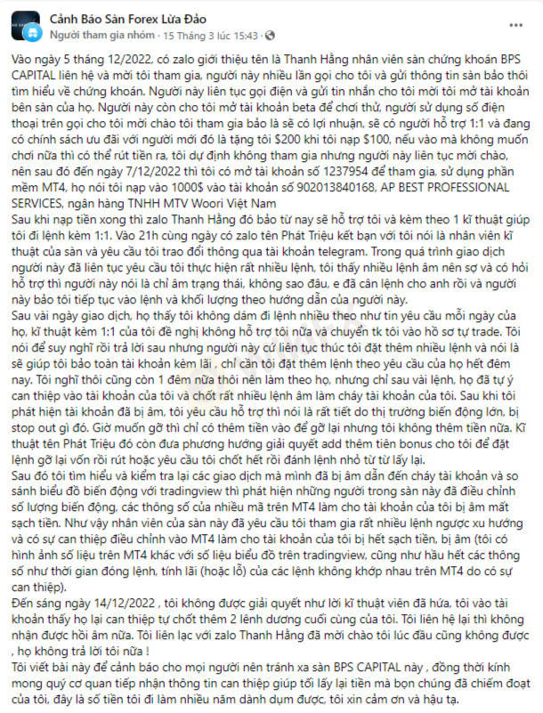 Sàn EFX xuất hiện dấu hiệu scam đáng ngờ - WikiFX Cảnh báo lừa đảo