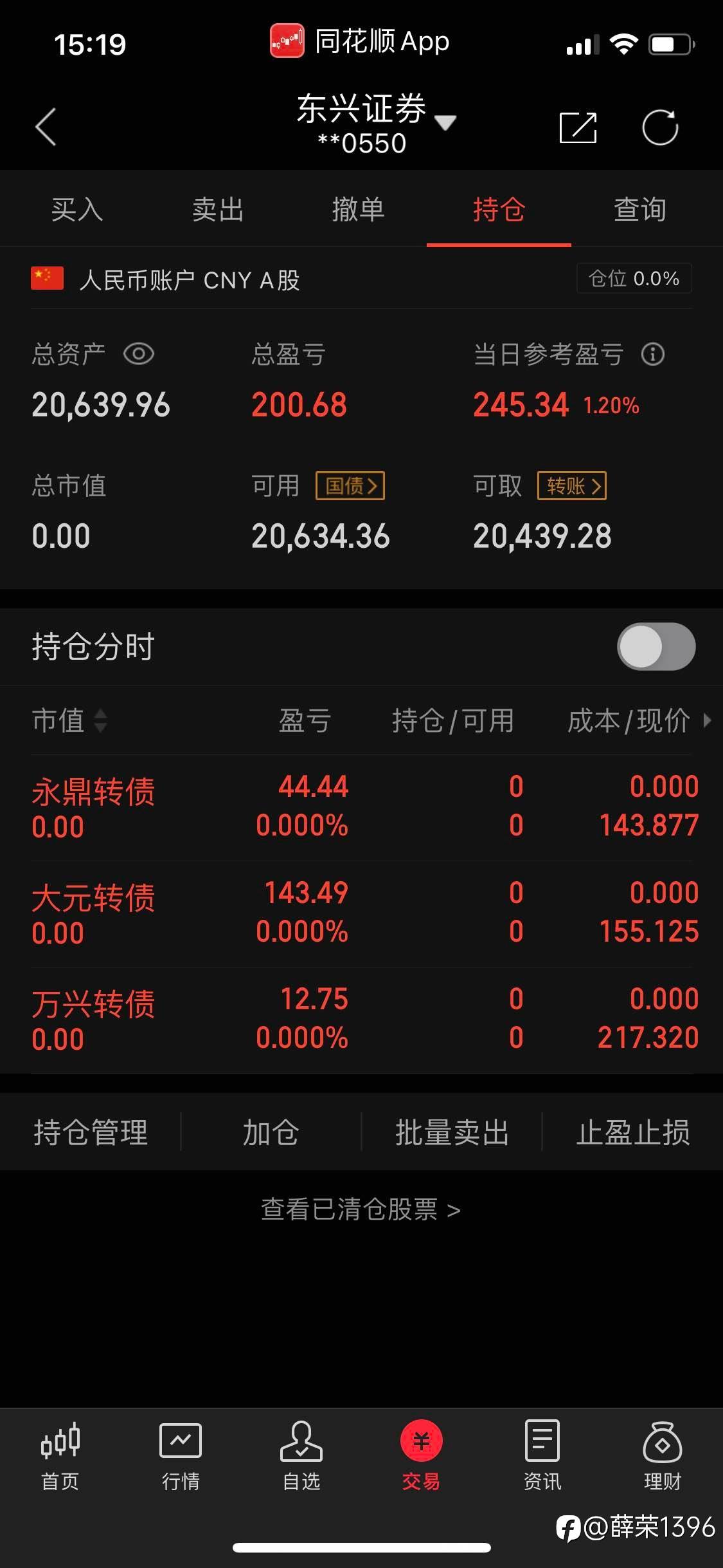可转债第二天3%