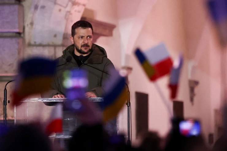 Phát biểu của ông Zelensky khi tới thăm Ba Lan