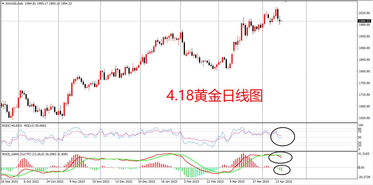 美指强势抬头，黄金今日走势如何？