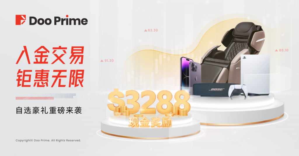 精彩活动 | Doo Prime 入金交易钜惠无限 自选豪礼重磅来袭