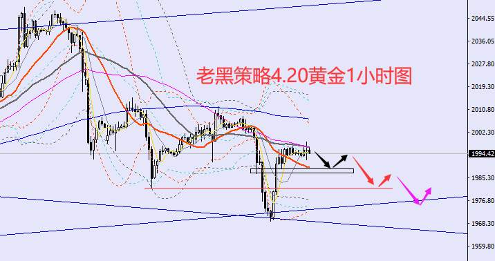 老黑策略：4.20外汇、黄金、原油分析策略