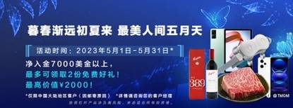 最美「黄金」五月，TMGM入金礼物伴夏来！