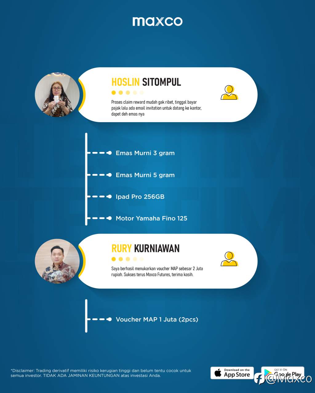 Maxco Reward Program