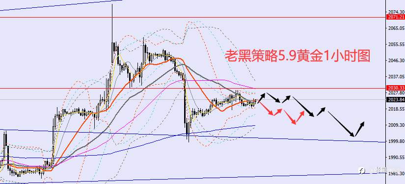 老黑策略：5.9外汇、黄金、原油分析策略