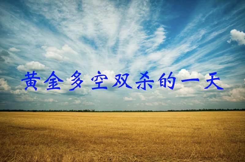 黄金多空双杀的一天