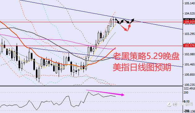 老黑策略：5.29晚盘外汇、黄金、原油分析策略