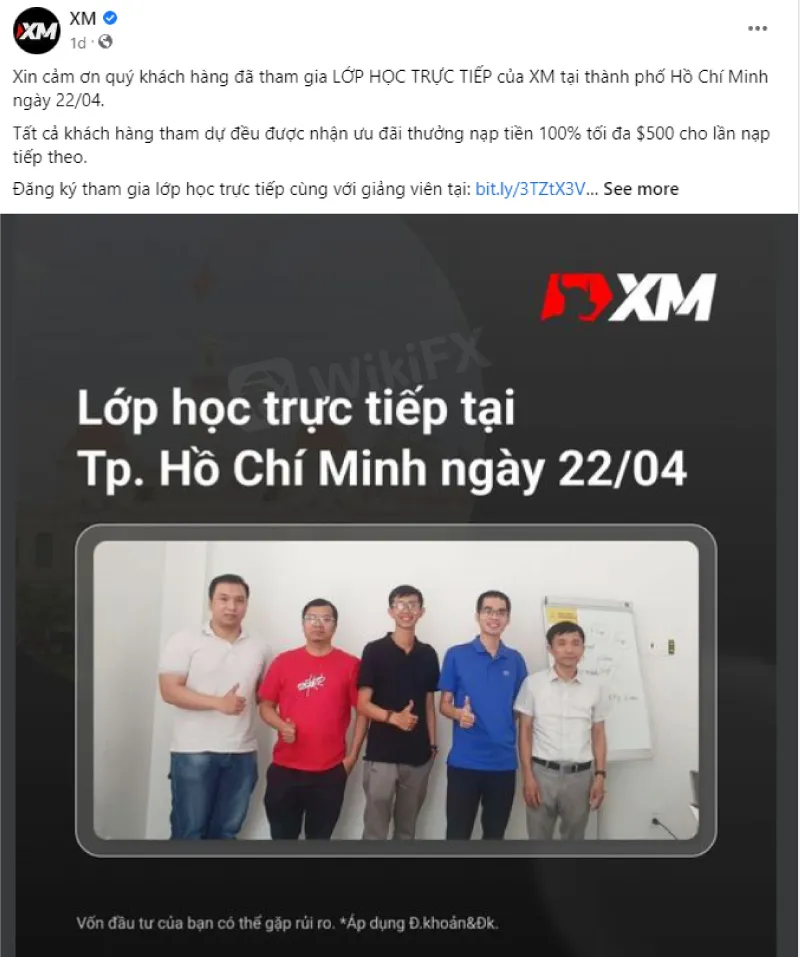 Tổng hợp thông tin Hội thảo của các sàn Forex tại Việt Nam - WikiFX News