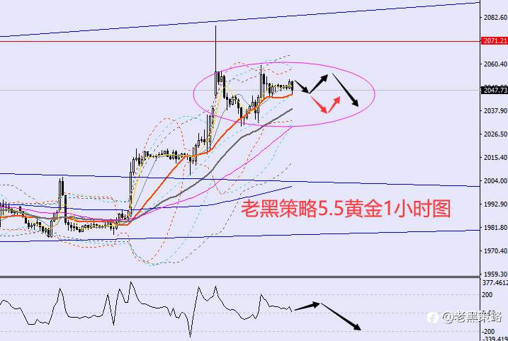 老黑策略：5.5外汇、黄金、原油分析策略