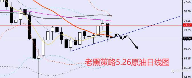 老黑策略：5.26外汇、黄金、原油分析策略