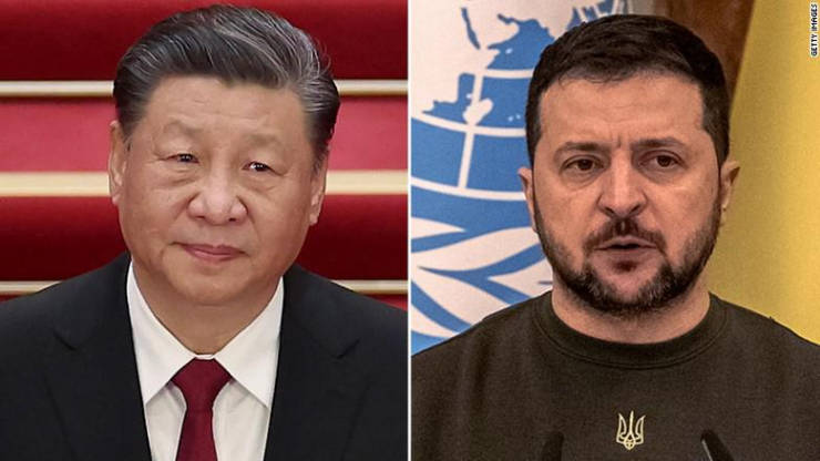 Ông Tập lần đầu điện đàm với ông Zelensky từ khi xung đột Nga-Ukraine nổ ra