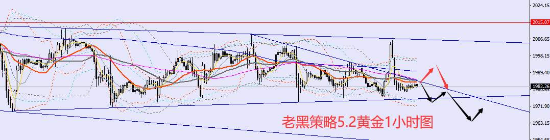 老黑策略：5.2外汇、黄金、原油分析策略