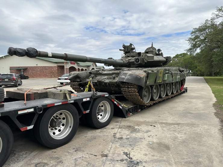Xe tăng T-90A Nga bất ngờ xuất hiện ở Mỹ