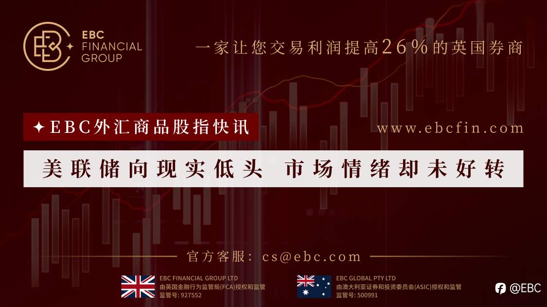 EBC外汇商品股指快讯| 美联储向现实低头 市场情绪却未好转