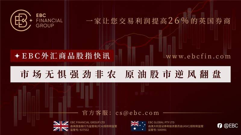 EBC外汇商品股指快讯| 市场无惧强劲非农 原油股市逆风翻盘