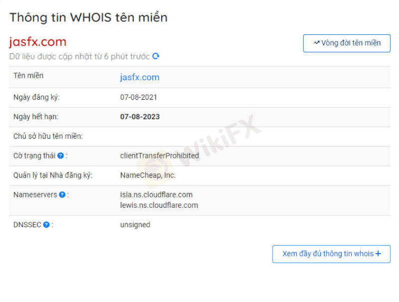 Sàn JASFX liên tục nhận được khiếu nại từ Trader tại Việt Nam - WikiFX Cảnh báo lừa đảo