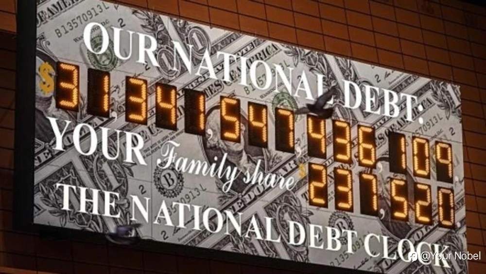 传奇投资人：美国隐形债务高达200万亿！