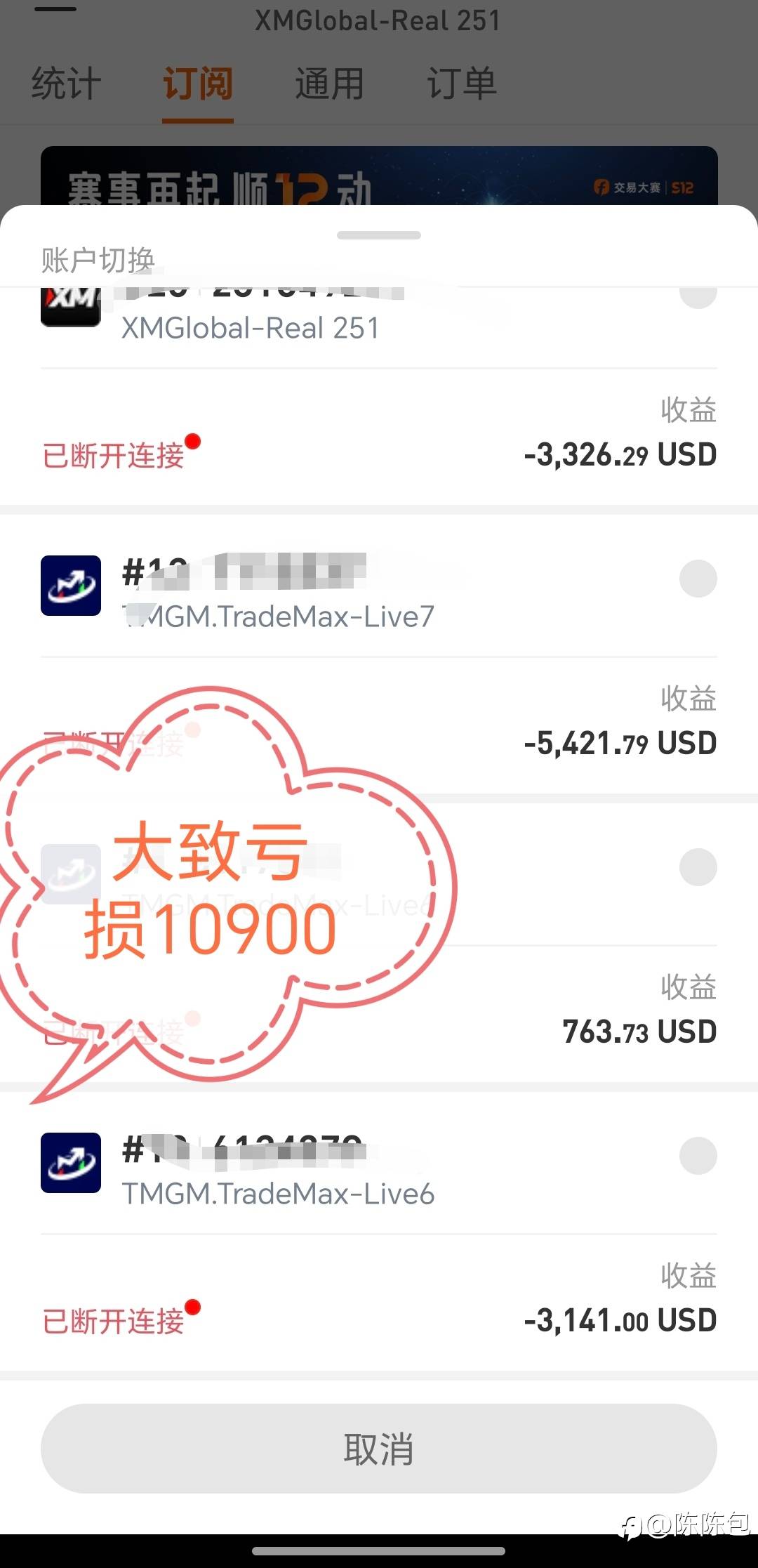 投资这些年……亏损巨大