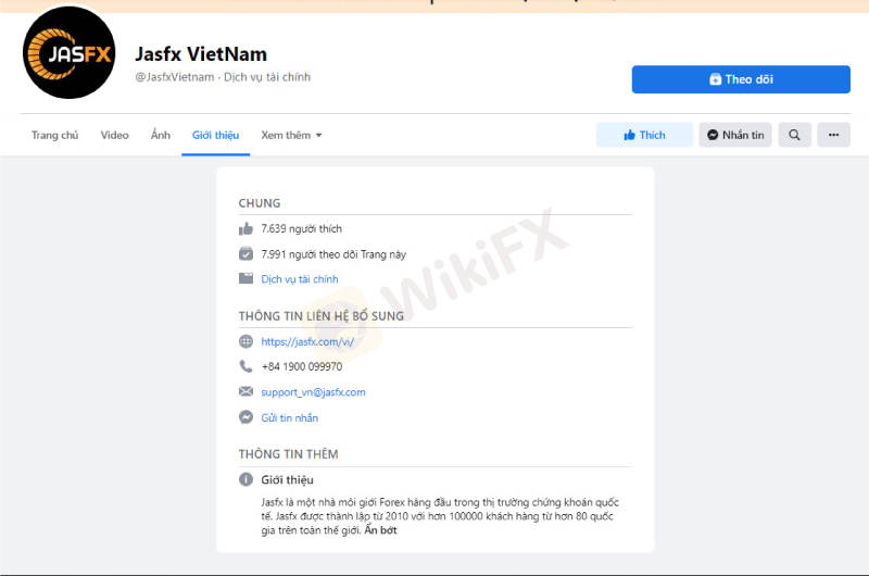 Sàn JASFX liên tục nhận được khiếu nại từ Trader tại Việt Nam - WikiFX Cảnh báo lừa đảo