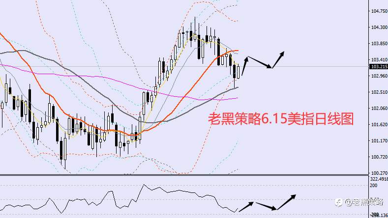 老黑策略：6.15外汇、黄金、原油分析策略