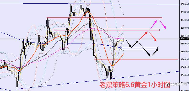 老黑策略：​6.6外汇、黄金、原油分析策略