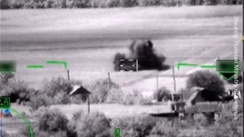 Bộ Quốc phòng Nga lần đầu công bố video tên lửa đánh trúng xe tăng NATO ở Ukraine
