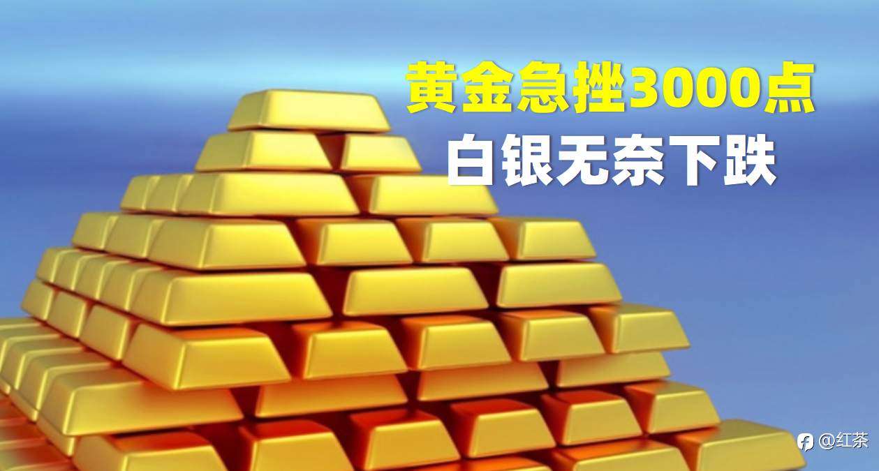 美元指数短线强力反抽，黄金白银应声急挫