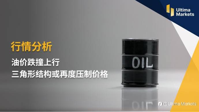 Ultima Markets：【行情分析】油价跌撞上行 三角形结构或再度压制价格