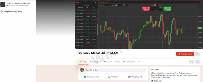 Toàn cảnh vụ việc sàn V5 Forex Global Scam - WikiFX Cảnh báo lừa đảo