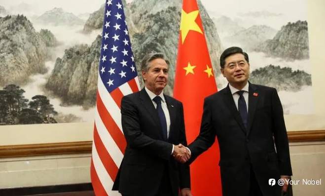 中美最新消息！美国国务卿布林肯访华 都见了谁？ 释放什么信号？