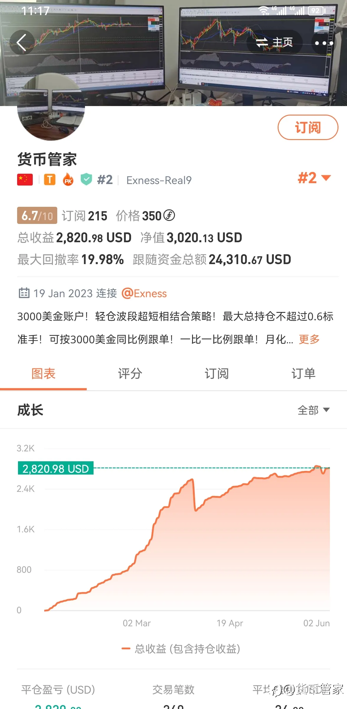 致社区曾经跟单者们一封信！欢迎你们再回来跟单！！！