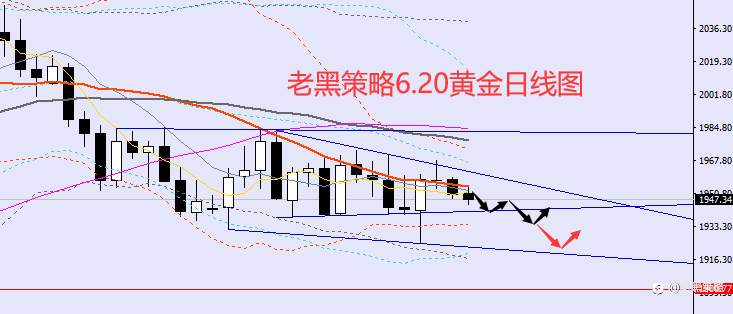 老黑策略：6.20外汇、黄金、原油分析策略