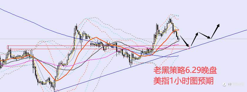 老黑策略：6.29晚盘外汇、黄金、原油分析策略