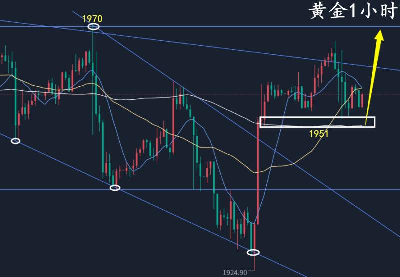 万锦晟6.19开盘黄金分析和布局，黄金回撤多看上涨！