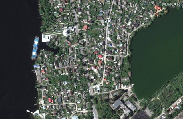 Hình ảnh vệ tinh hé lộ hậu quả thảm khốc từ vụ vỡ đập ở Kherson
