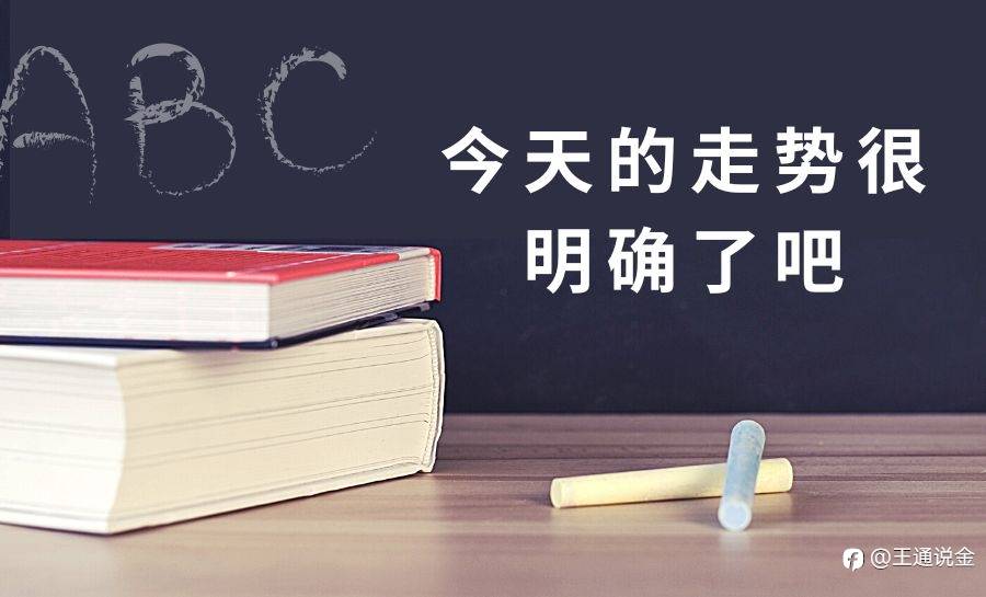 今天的走势很明确了吧
