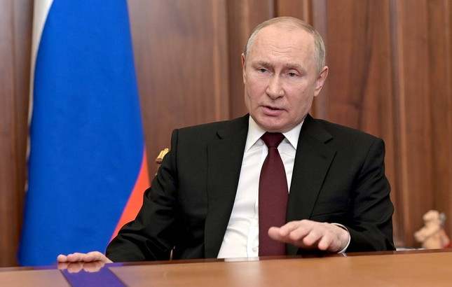 Tổng thống Nga Putin nói Ukraine đã bắt đầu phản công